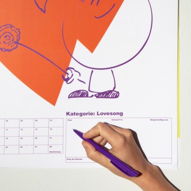 Plattenschach Kalender 2027 (interaktiver DIN A2 Wandkalender für Musik-Fans)