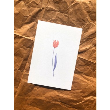tucán y limón – Floral | 3er Postkartenset