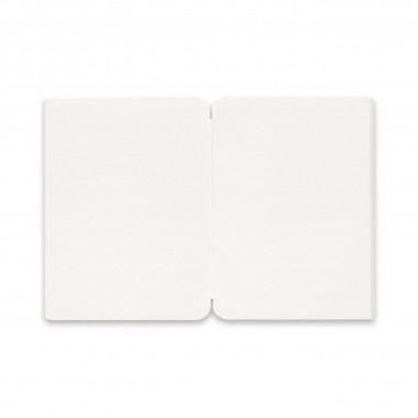 reinheft Papier blanko zum Auswechseln für Umschlag Größe L oder M, 2 x 64 Seiten