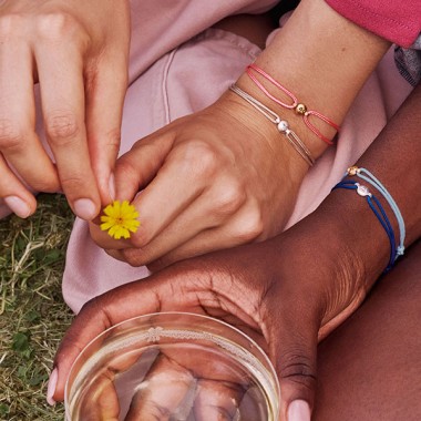 related by objects - vibe bracelet - nevermind - 925 Sterlingsilber - feinfersilbert