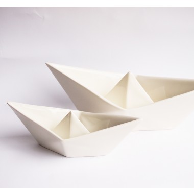 moij design Origami Schiffchen Schale 'bootje' 