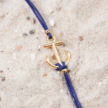Armband auf Karte - Anker - Du bist mein Anker