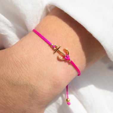 Armband auf Karte - Anker - Du bist mein Anker