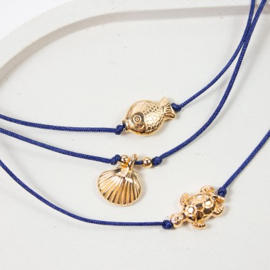 Armband auf Karte - Schildkröte - Gegen das Fernweh