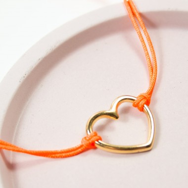 Armband auf Karte - Herz - Liebe