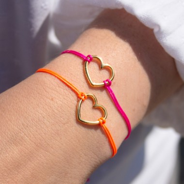 Armband auf Karte - Herz - Liebe