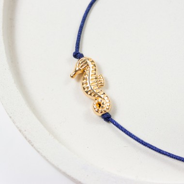Armband auf Karte - Seepferdchen - Untertauchen