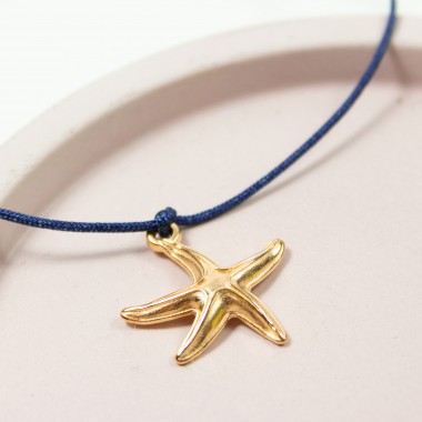 Armband auf Karte - Seestern - Schatzkarte