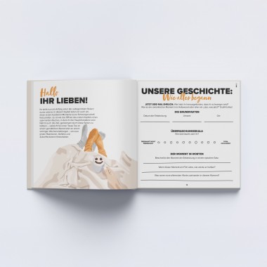 Schwangerschafts-Erinnerungsbuch | Deine Zweisamkeit Schwangerschafts-Erinnerungsbuch | Deine Zweisamkeit