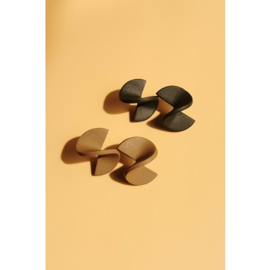 Statement-Ohrstecker | 24K vergoldet | Santoclay