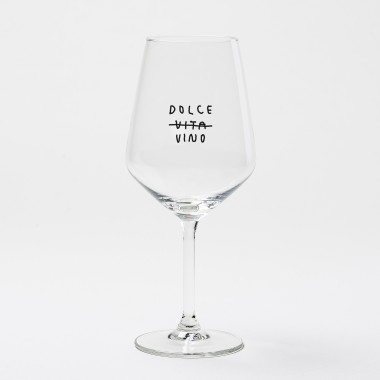 "Dolce Vino" Weinglas by Johanna Schwarzer x selekkt
