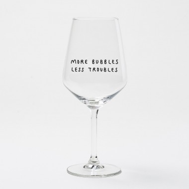 "Give Me Bubbles" Weinglas-Bundle by Johanna Schwarzer × selekkt