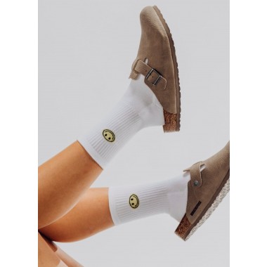 SMILEY SOCKEN UNISEX | Gelb - No Bad Days Club