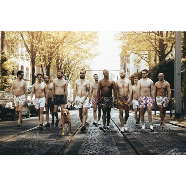 SURPRISE Boxershorts aus Omi´s alter Bettwäsche - grafisch