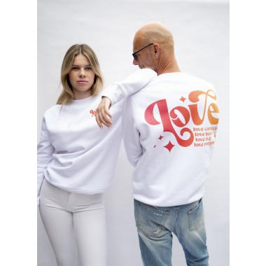 LOVE CONNECTS Unisex Sweatshirt