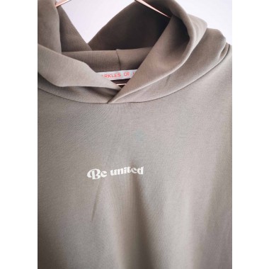 SPARKLES OF LIGHT | Unisex Sweatshirt braun| BE UNITED