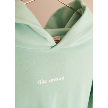 SPARKLES OF LIGHT | Unisex Sweatshirt türkis| BE UNITED