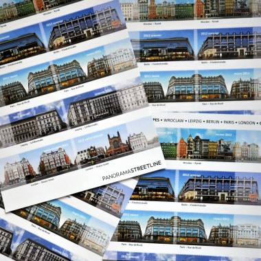 Briefmarken CityScapes - Berlin Leipzig London Paris Wroclaw