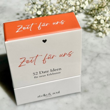 Stella & Soul - Zeit für uns: Kartenset mit 52 Date Ideen