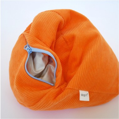 Türstopper "Carrot Cordulino" mit waschbarem Bezug von stop!t