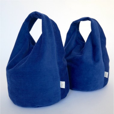 Türstopper "Cobalt Cordulino" mit waschbarem Bezug von stop!t