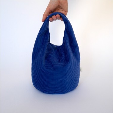 Türstopper "Cobalt Cordulino" mit waschbarem Bezug von stop!t