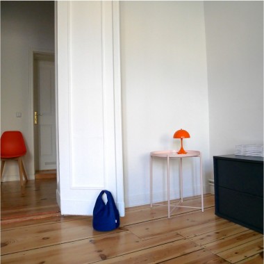 Türstopper "Cobalt Cordulino" mit waschbarem Bezug von stop!t