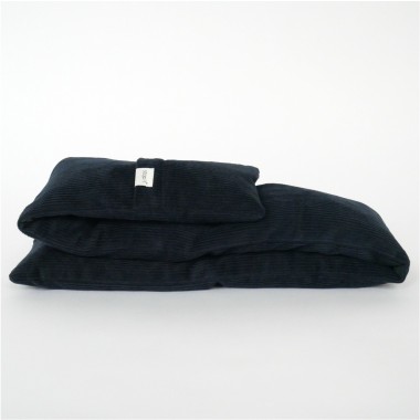 Zugluftstopper "Midnight Cordula" mit waschbarem Bezug von stop!t