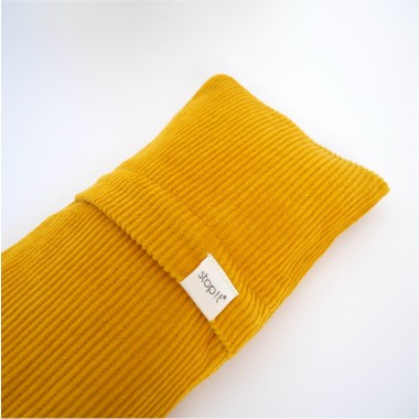 Zugluftstopper "Mustard Cordula" mit waschbarem Bezug von stop!t