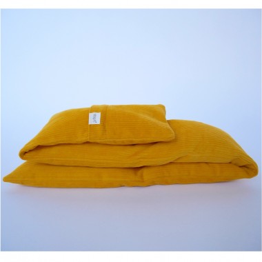 Zugluftstopper "Mustard Cordula" mit waschbarem Bezug von stop!t