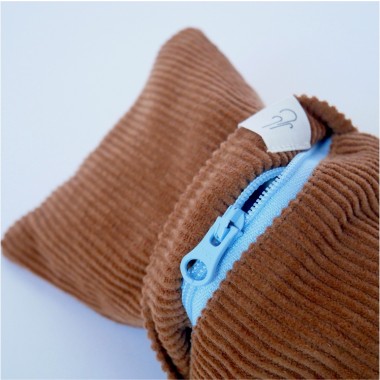 Zugluftstopper "Vintage Cordula" mit waschbarem Bezug von stop!t