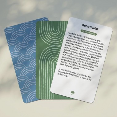 Die Stress-Löser Box - Selbstcoaching Karten-Set mit 60 Karten