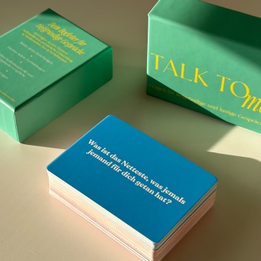 Elena Miller - TALK TOme Karten (60 verschiedene Fragen zum Themen Selbstreflexion, persönliche Entwicklung und mehr)