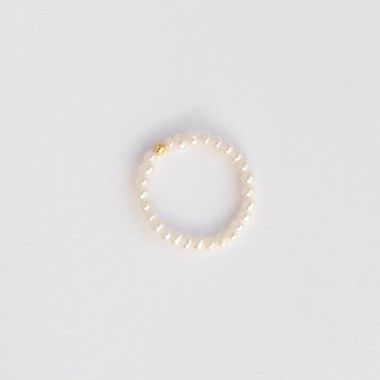 Tiny Pearl Ring | Echte Süßwasserperlen | Paeoni Colors