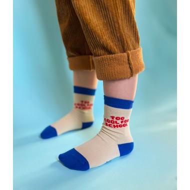 tinyday - Too cool for school-Socken - Kindersocken - Einschulung