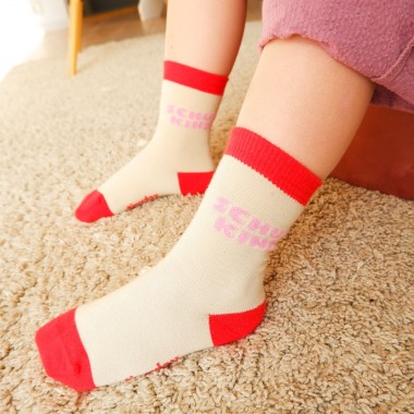 tinyday - Schulkind-Socken | rosa - Kindersocken-Einschulung