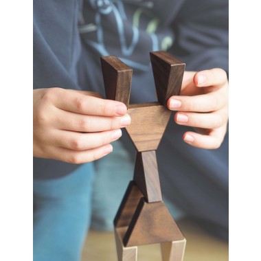 TRAPEZO - Kreative Holzbausteine zum Legen, Stapeln & Balancieren
