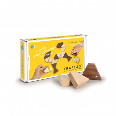 TRAPEZO (Starter Set) - Kreative Holzbausteine zum Stapeln & Balancieren