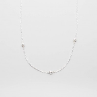 fejn jewelry - Triple Ball Necklace