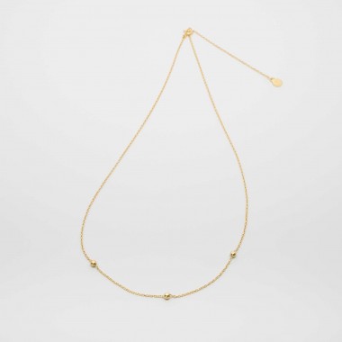 fejn jewelry - Triple Ball Necklace