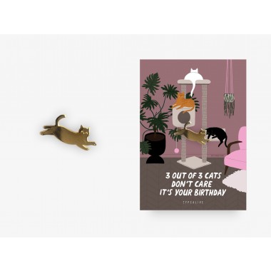 typealive / Pin / 3 Cats Birthday