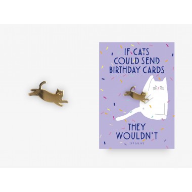 typealive / Pin / Birthday Cat No. 1