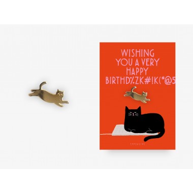 typealive / Pin / Birthday Cat No. 2