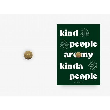 typealive / Pin / Kind People
