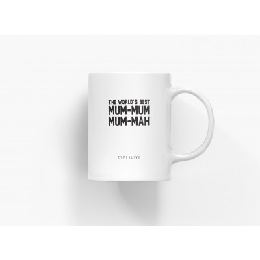 typealive / Tasse aus Keramik / World's Best Mum-Mum-Mum