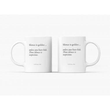 typealive / Tasse aus Keramik / Silence