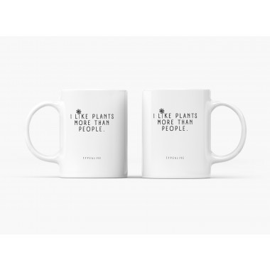 typealive / Tasse aus Keramik / I Like Plants