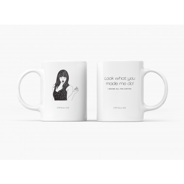 typealive / Tasse aus Keramik / Look