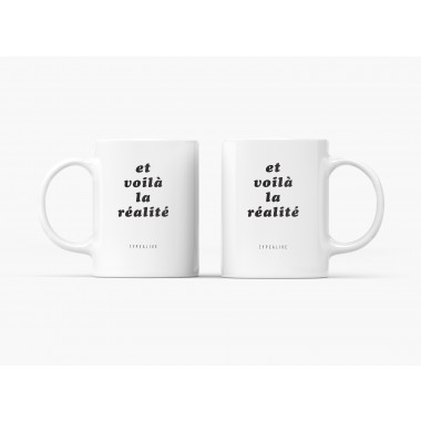 typealive / Tasse aus Keramik / Réalité