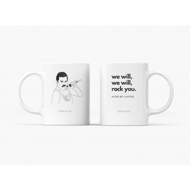 typealive / Tasse aus Keramik / Rock You